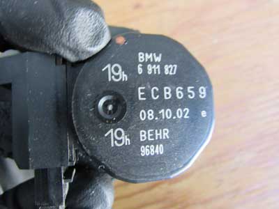BMW Behr AC Air Conditioner Heater Actuator Left Rear Compartment Flap 19h 64116911827 E65 E66 745i 745Li 750i 750Li 760i 760Li3